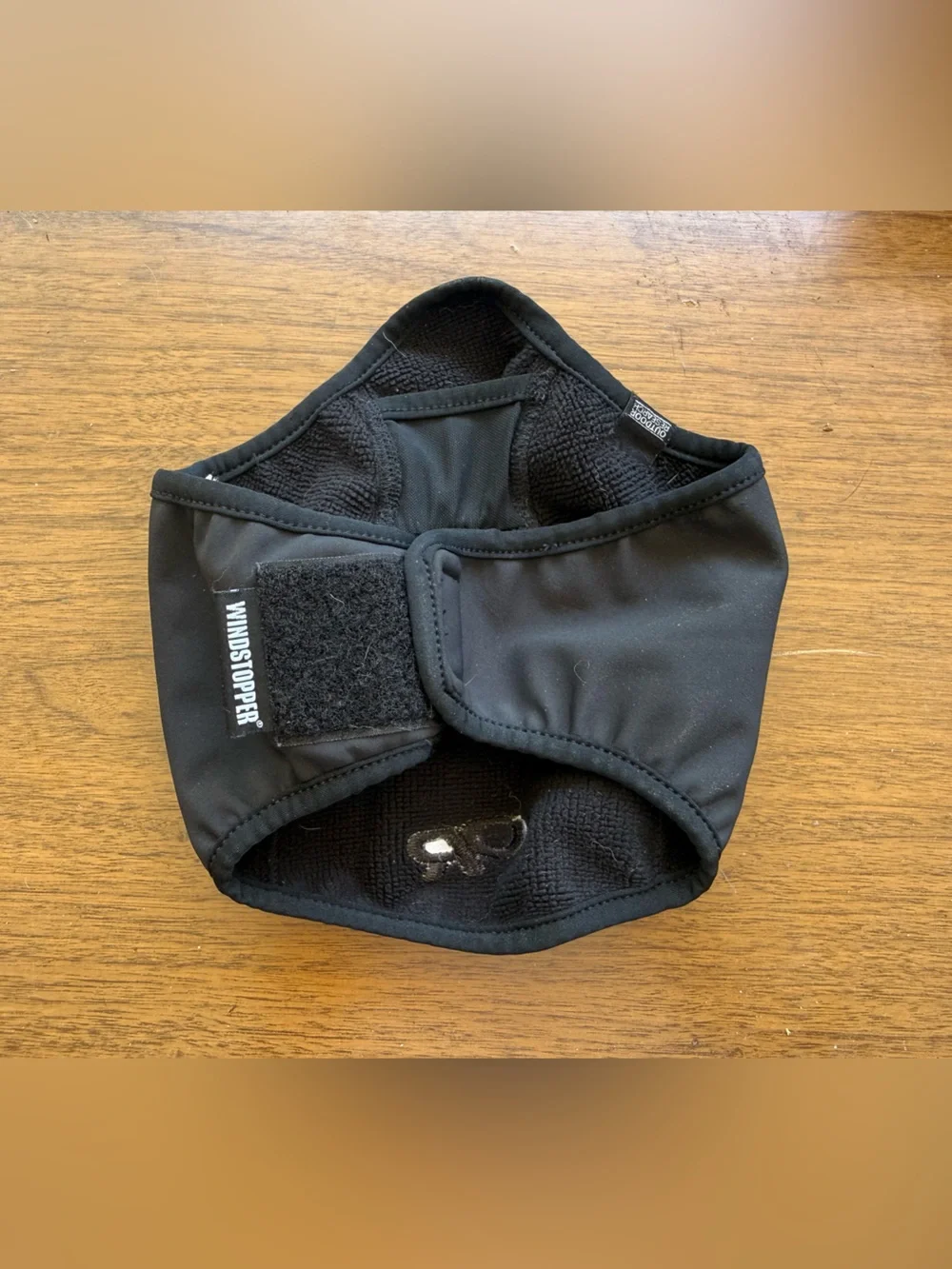 Outdoor Research Face Mask Windstopper Size Medium Black